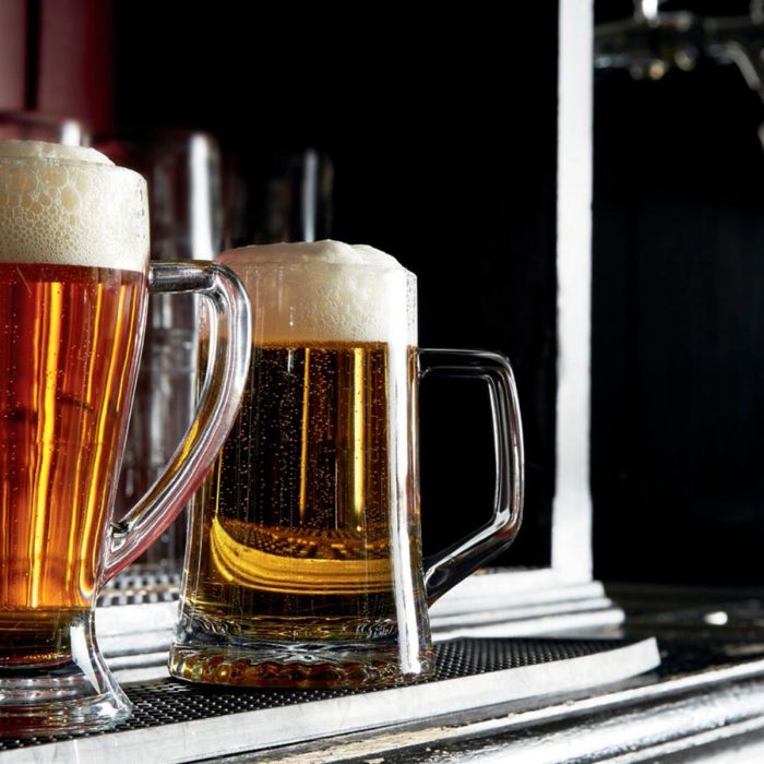 Bormioli Rocco Jarras de Cerveza Stern Set de 6 Vidrio Transparente 29 cL Apto Lavavajillas Fabricado en Italia 2