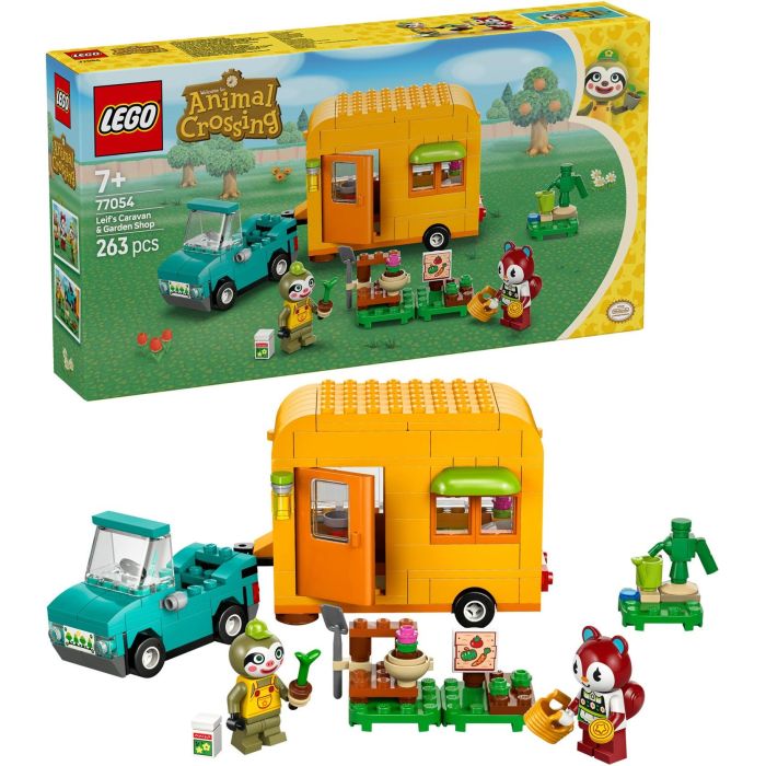 Lego Caravana de Gandulio y Tienda de Jardinería Animal Crossing Edad 7+ años 11 Lego Caravana de Gandulio y Tienda de Jardinería Animal Crossing Edad 7+ años 11