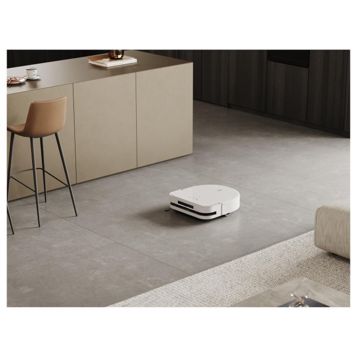 ECOVACS DEEBOT X5 OMNI Robot Aspirador con Estación de Vaciado Autónomo y Fregado, Sin Bolsa, Blanco, Forma D, 3.5L, Navegación Láser, 6400 mAh