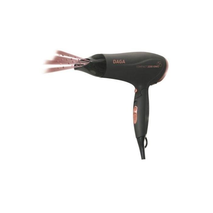 SECADOR DE PELO PEGABLE DAGA HD-2200I - 2200W - 2 VELOCIDADES - GENERADOR DE IONES- DIFUSOR Y CONCENTRADOR 0 SECADOR DE PELO PEGABLE DAGA HD-2200I - 2200W - 2 VELOCIDADES - GENERADOR DE IONES- DIFUSOR Y CONCENTRADOR 0