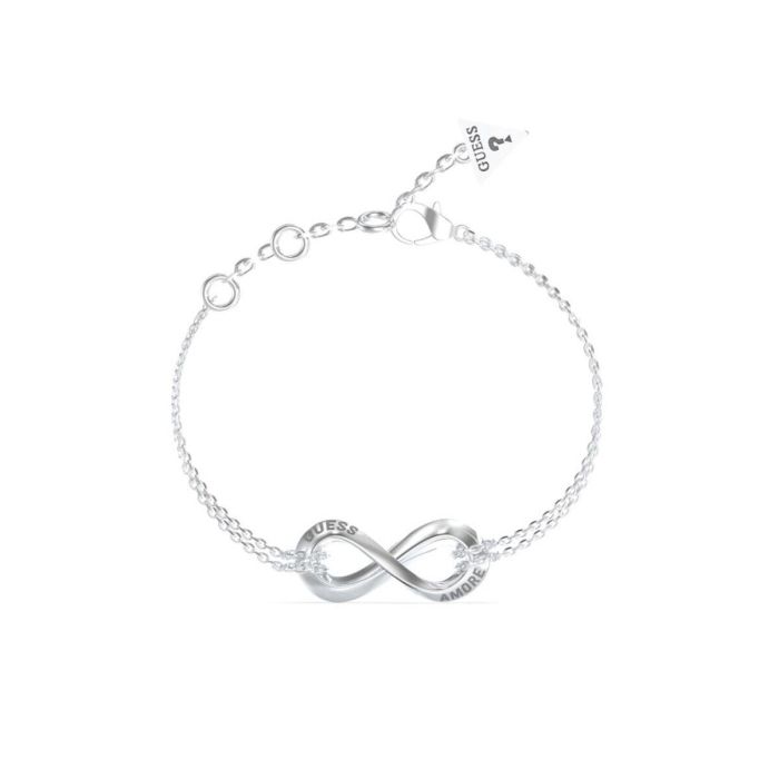 Pulsera Mujer Guess JUBB05050JWRHS Plateado Pulsera Mujer Guess JUBB05050JWRHS Plateado