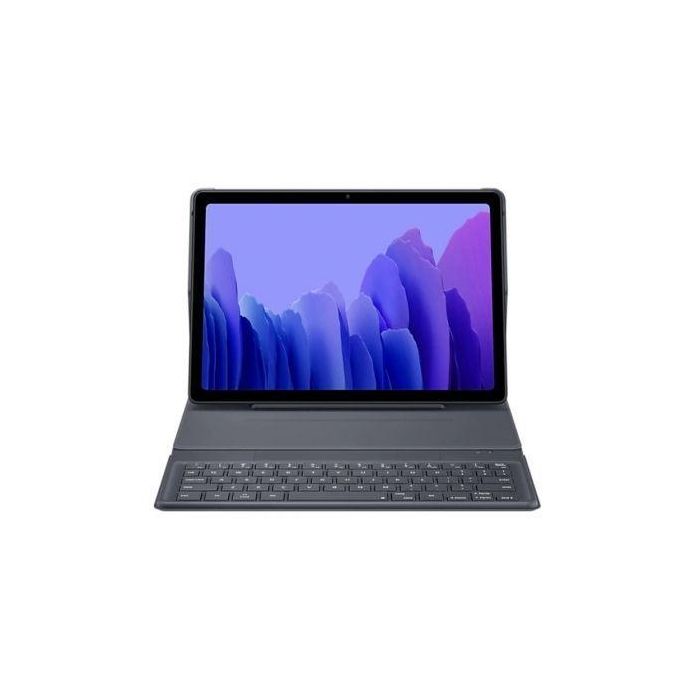 Funda con Teclado Samsung EF-DT500BJSGES para Galaxy Tab A7 10.4"/ Gris 3 Funda con Teclado Samsung EF-DT500BJSGES para Galaxy Tab A7 10.4"/ Gris 3