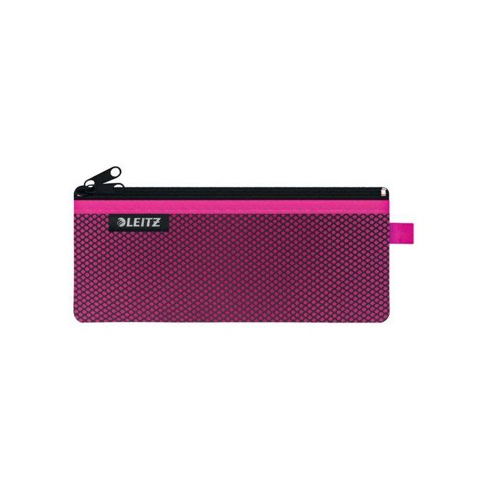 Bolsita De Viaje Leitz Wow Nylon C/Cremallera 2 Dptos. M (21X8.5) Fucsia