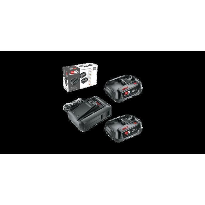 Bosch Green 1600A031T5 - Kit de inicio 18V con 2 baterías 2.5 Ah y cargador Bosch Green 1600A031T5 - Kit de inicio 18V con 2 baterías 2.5 Ah y cargador