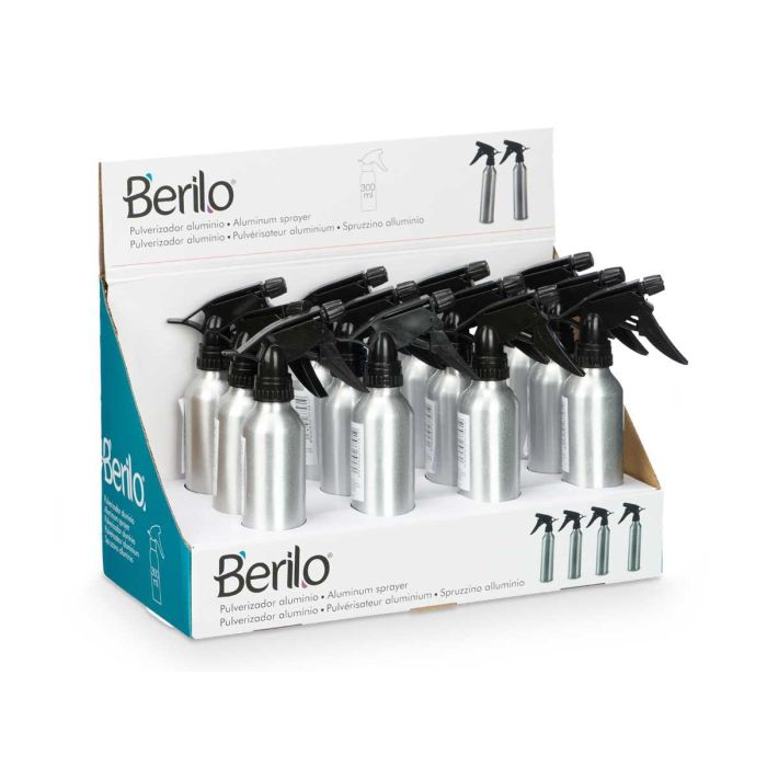 Botella Pulverizadora Aluminio Plata 300 Berilo 11X23CM (24 Unidades) 1 Botella Pulverizadora Aluminio Plata 300 Berilo 11X23CM (24 Unidades) 1