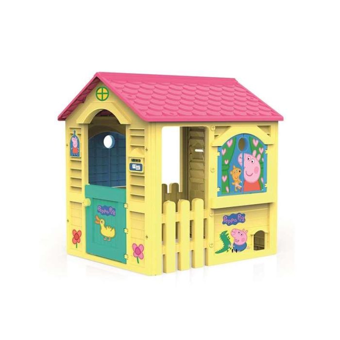 Casa peppa pig con hueco para mascotas 84x103x104 cm 1 Casa peppa pig con hueco para mascotas 84x103x104 cm 1
