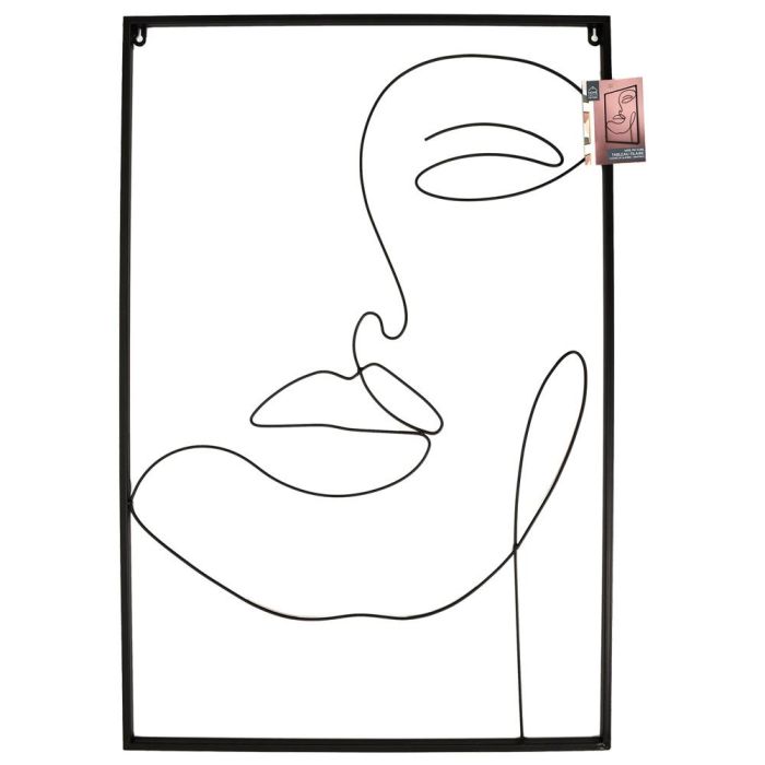 Cuadro Cara Alambre Home Deco Factory 60x90 cm 2 Cuadro Cara Alambre Home Deco Factory 60x90 cm 2