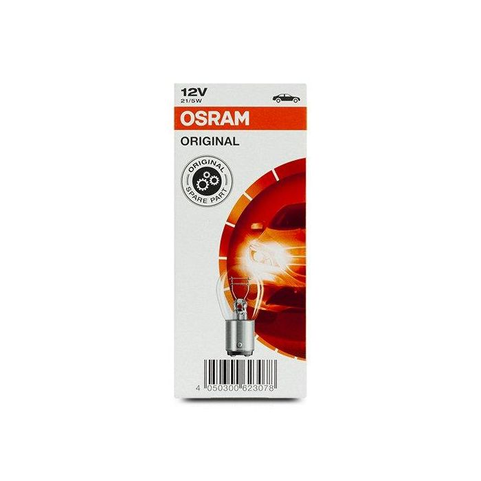 Osram Original 7240 - Bombilla BA15d 12V 21/5W con 440/35 Lúmenes, Paquete de 10 Unidades 2 Osram Original 7240 - Bombilla BA15d 12V 21/5W con 440/35 Lúmenes, Paquete de 10 Unidades 2