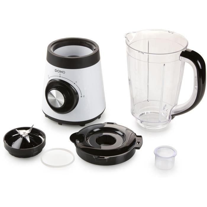 Domo DO9203BL Licuadora Batidora 500W Jarra 1.5L Sin BPA Gris 1
