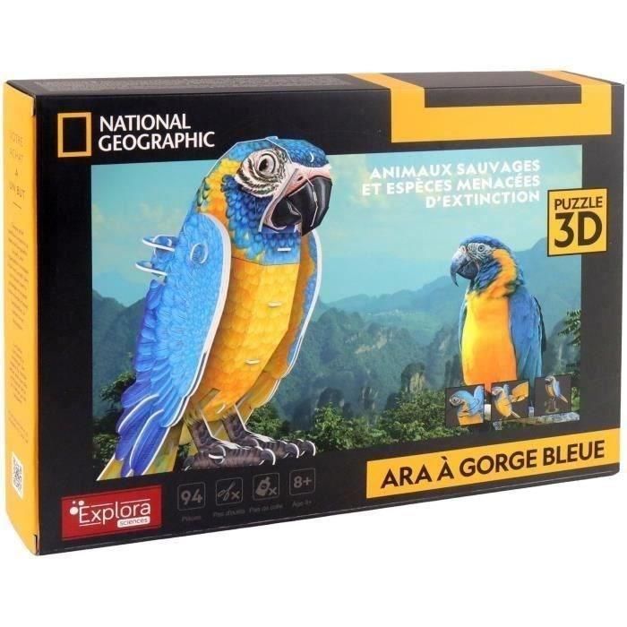 Puzzle 3D - Loro - Juego de construcción - EXPLORA - Pájaro - 94 piezas - A partir de 8 años 5 Puzzle 3D - Loro - Juego de construcción - EXPLORA - Pájaro - 94 piezas - A partir de 8 años 5