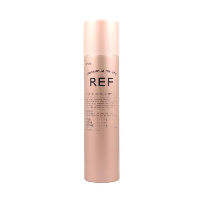 Ref Hold Shine Spray Texturizante Doble Efecto Brillo y Fuerza para Pelo 300 ml Ref Hold Shine Spray Texturizante Doble Efecto Brillo y Fuerza para Pelo 300 ml