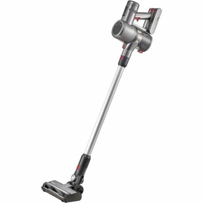 Jocca JOC8435253580832 Aspiradora vertical inalámbrica con pantalla táctil, 8000 Pa, 55 minutos, 0,7 L, Gris