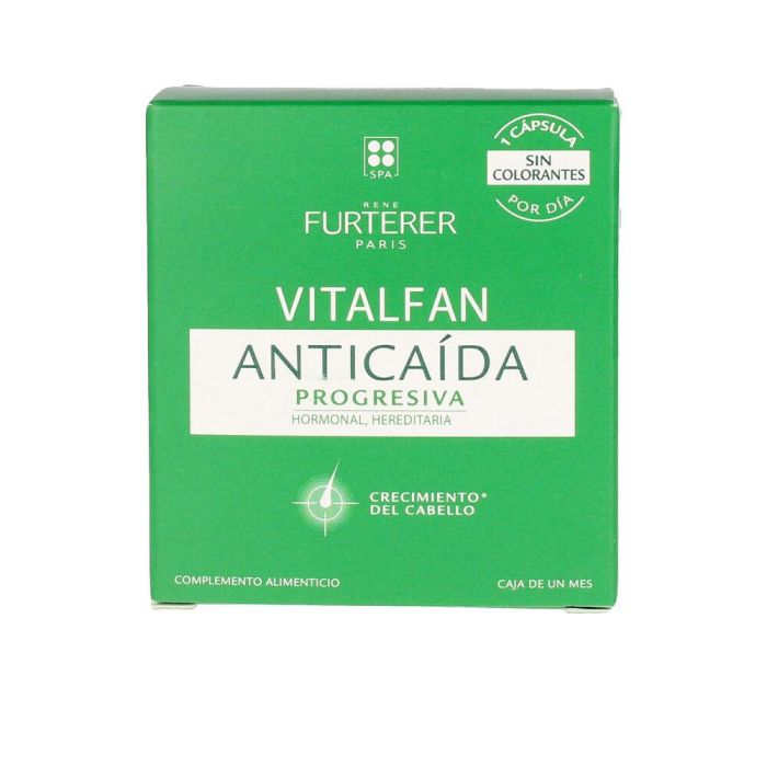 Rene Furterer VITALFAN Complemento Alimenticio Caída Cabello Progresiva 30 Cápsulas 1
