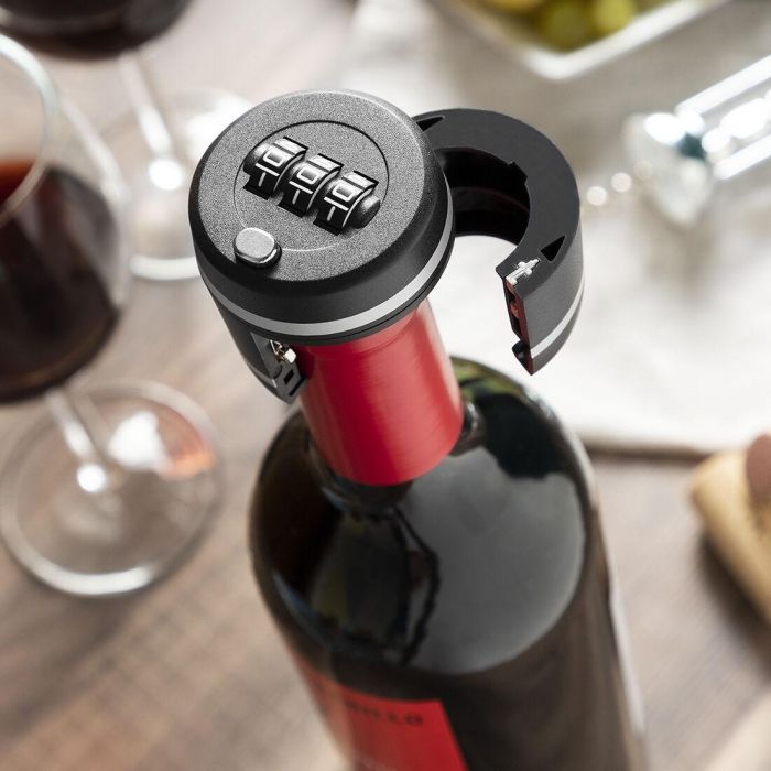 Candado para Botellas de Vino Botlock InnovaGoods 10 Candado para Botellas de Vino Botlock InnovaGoods 10