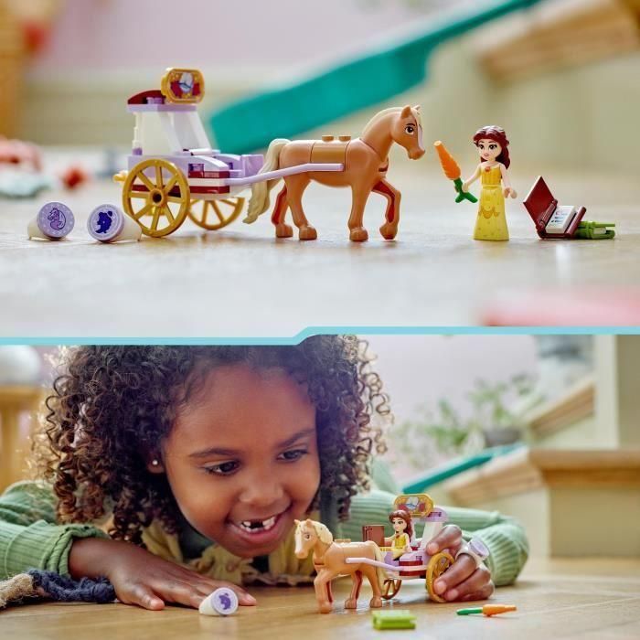 LEGO 43233 Disney Princess La Historia de Bella - El Carruaje, Juguete con Mini Muñeca Princesa, La Bella y la Bestia 4 LEGO 43233 Disney Princess La Historia de Bella - El Carruaje, Juguete con Mini Muñeca Princesa, La Bella y la Bestia 4