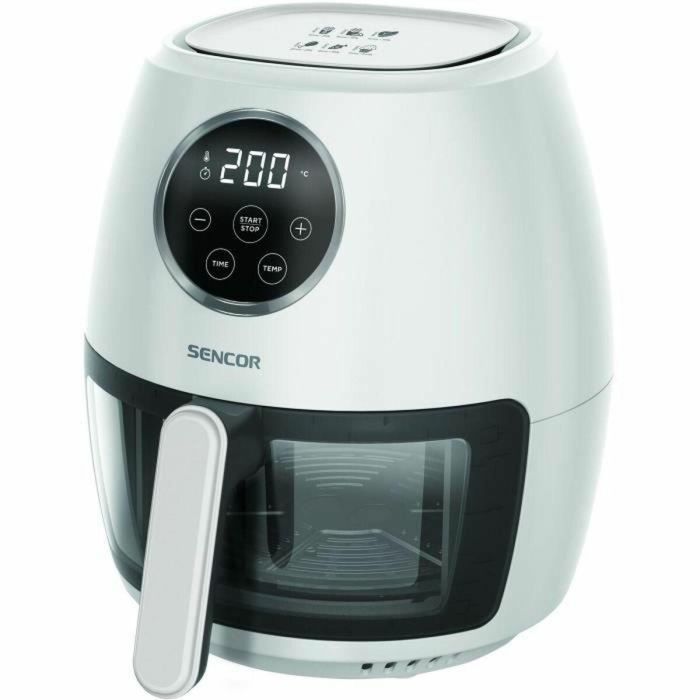 Freidora de aire - SENCOR - SFR 5340WH - 1300 W - 3,5 L - Blanca