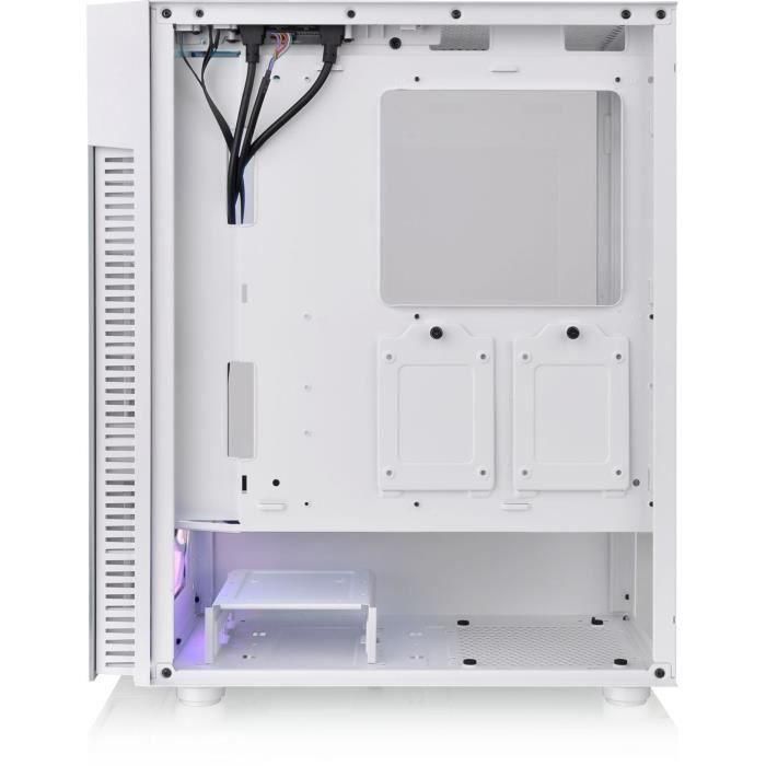 Caja de PC - THERMALTAKE - View 200 TG ARGB Snow (Blanco) - Torre media - Formato ATX 3 Caja de PC - THERMALTAKE - View 200 TG ARGB Snow (Blanco) - Torre media - Formato ATX 3