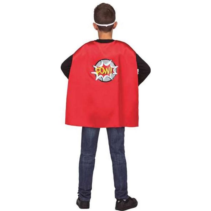 My Other Me Capa de Súper Héroe Roja para Niños, Talla 3 a 6 Años, Material: 100% Poliéster 3 My Other Me Capa de Súper Héroe Roja para Niños, Talla 3 a 6 Años, Material: 100% Poliéster 3