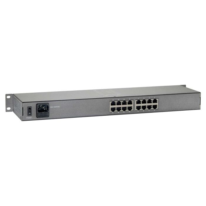 Level One FEP-1601W120 Switch 16 Puertos 10/100Mbps PoE Montaje en Rack 120W 1 Level One FEP-1601W120 Switch 16 Puertos 10/100Mbps PoE Montaje en Rack 120W 1