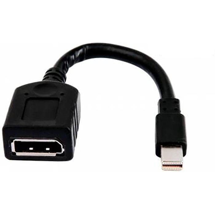 HP Cable Adaptador Único mini DisplayPort a DisplayPort (mDP a DP) para Conectar Tarjeta Gráfica Workstation a Monitor Externo