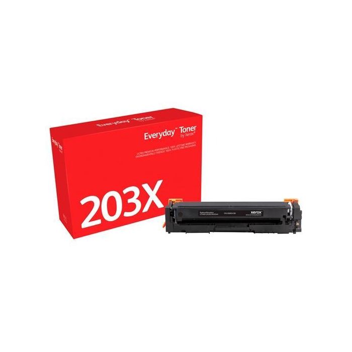 Xerox Everyday Toner Negro, Compatible con HP LaserJet Pro M254, MFP M280-M281, 203X, CF540X, CRG-054HBK, 3200 Páginas