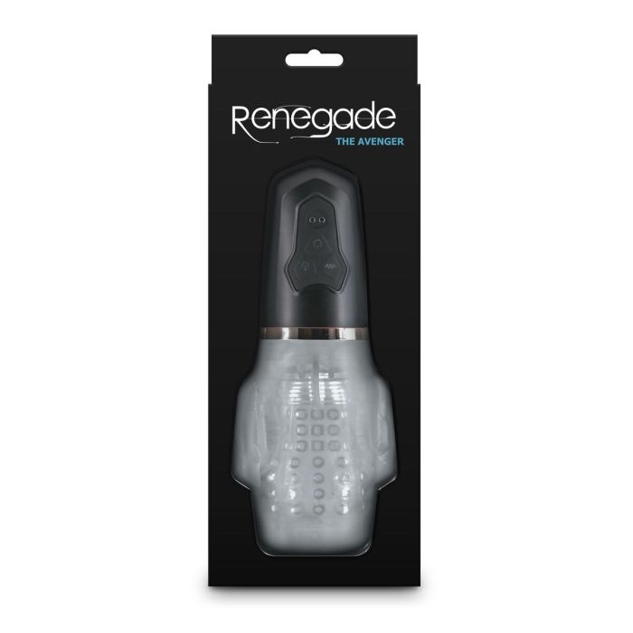 Masturbador Masculino NS Novelties Renegade Negro 4