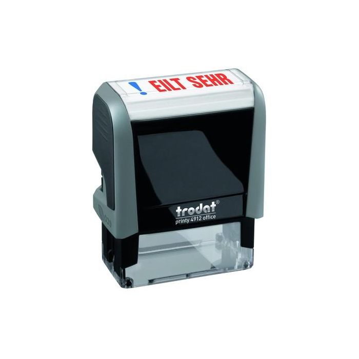 trodat Officestempel Printy 4.0 grau "EILT SEHR" 4912 0 trodat Officestempel Printy 4.0 grau "EILT SEHR" 4912 0
