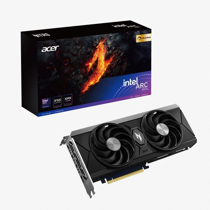 Acer B570 Intel Arc B570 OC 10GB GDDR6 Tarjeta Gráfica