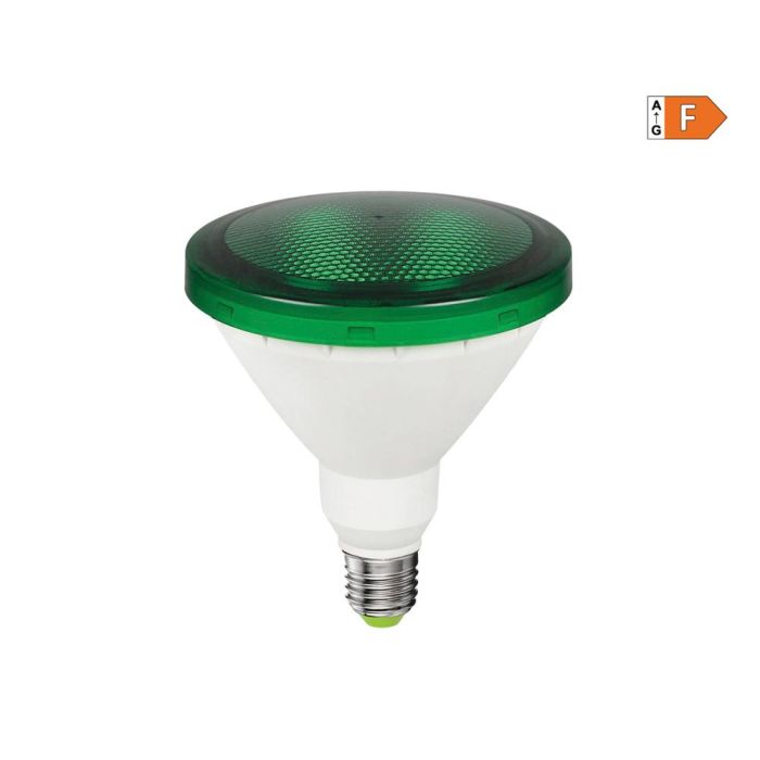 Bombilla par38 led e27 15 W 1200lm luz verde ip64 ø12x13,8cm edm Bombilla par38 led e27 15 W 1200lm luz verde ip64 ø12x13,8cm edm
