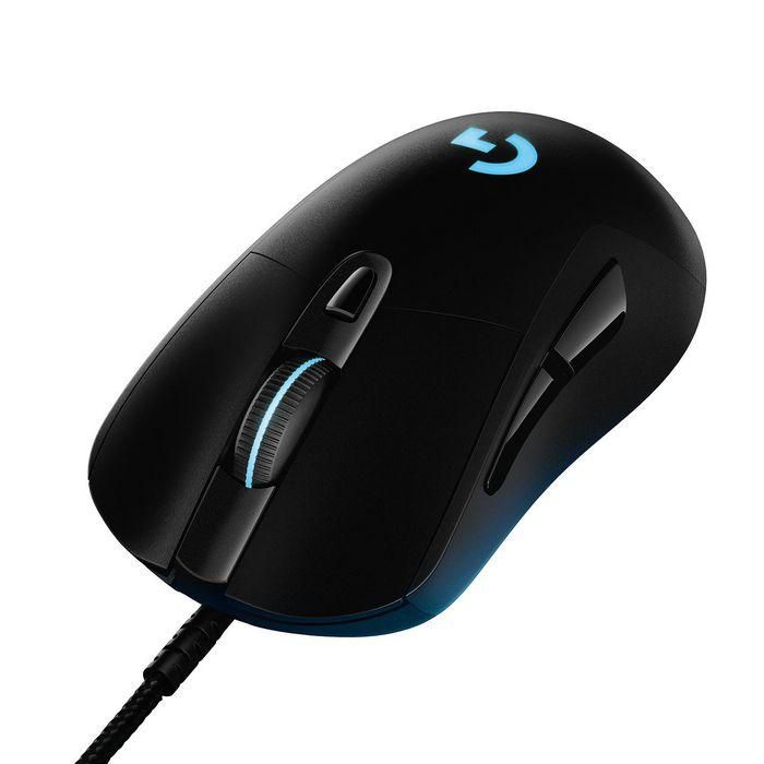 Logitech G403 Hero Ratón Gaming USB, Sensor HERO 25K, RGB LIGHTSYNC, 25600 DPI, 6 Botones Programables, Pesa Ajustable - 910-005633 0 Logitech G403 Hero Ratón Gaming USB, Sensor HERO 25K, RGB LIGHTSYNC, 25600 DPI, 6 Botones Programables, Pesa Ajustable - 910-005633 0