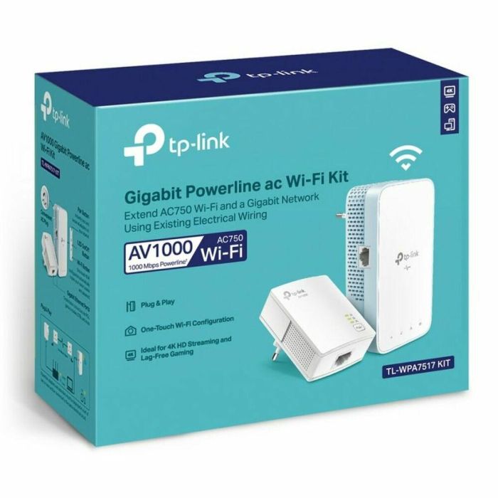 Punto de Acceso Repetidor TP-Link TL-WPA7517 KIT 1