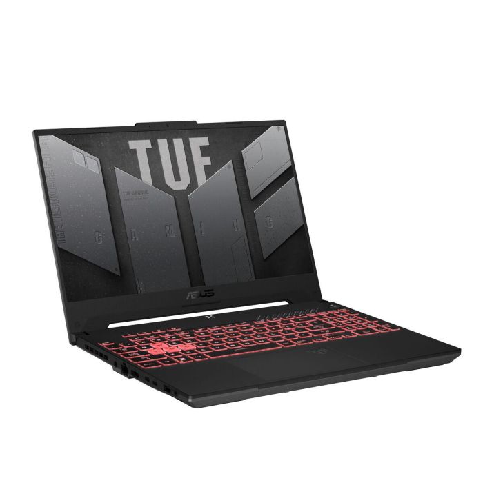 ASUS TUF Gaming A15 FA507RR-HQ008 - Portátil Gaming de 15.6" Wide Quad HD 165Hz (AMD Ryzen 7 6800H, 32GB RAM, 1TB SSD, RTX 3070 8GB, Sin Sistema Operativo) Gris Meca - Teclado QWERTY español