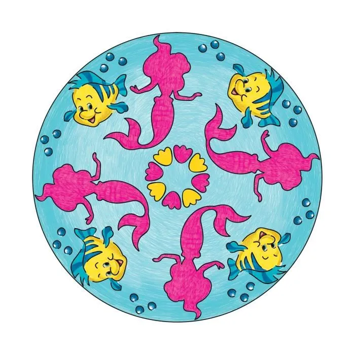 Ravensburger 4005556238477 Princesas Disney Mandala Midi Rompecabezas A partir de 6 años 2 Ravensburger 4005556238477 Princesas Disney Mandala Midi Rompecabezas A partir de 6 años 2