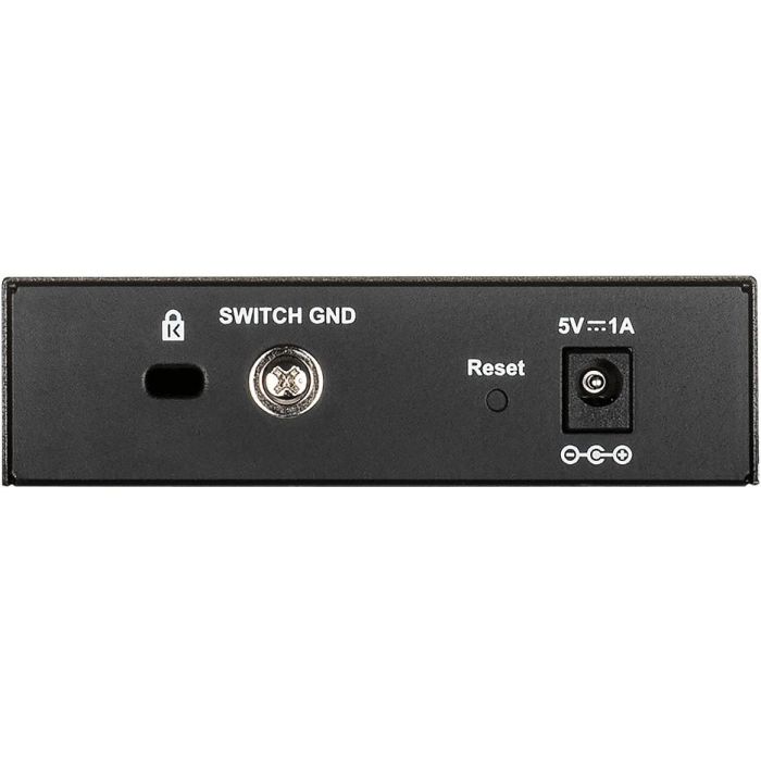 D-Link DGS-1100-05V2 Switch Smart Gestionable 5 Puertos Gigabit Ethernet Silencioso L2, Detección de Bucle y Diagnóstico de Cable 1