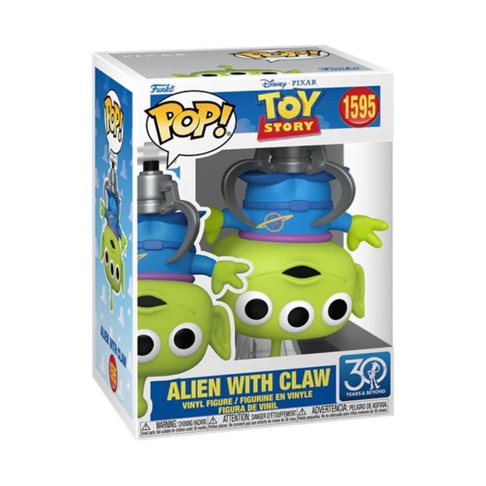 Funko Figura POP Disney Pixar Toy Story Alien With Claw, Vinilo, 9cm 1