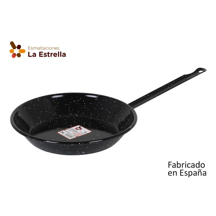 Sartén Llana Bordonada 24 cm Jaspeada - La Estrella (10 Unidades) Sartén Llana Bordonada 24 cm Jaspeada - La Estrella (10 Unidades)