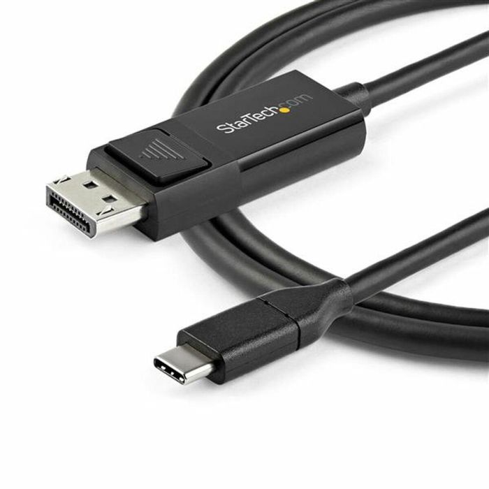 Adaptador USB C a DisplayPort Startech CDP2DP1MBD Negro 1 m 0 Adaptador USB C a DisplayPort Startech CDP2DP1MBD Negro 1 m 0