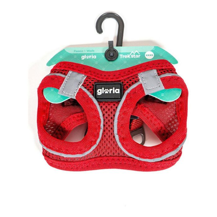 Arnés-Vestido Air Mesh Trek Star Rojo XXXS 18-20 cm 3 Arnés-Vestido Air Mesh Trek Star Rojo XXXS 18-20 cm 3