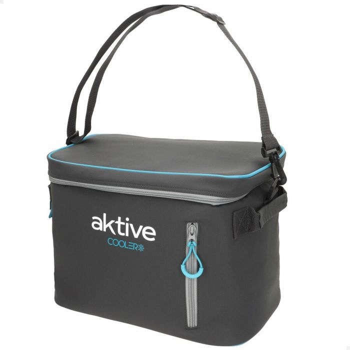 Nevera Portátil Aktive 18 L 34 x 26 x 21 cm Negro (6 Unidades) 6 Nevera Portátil Aktive 18 L 34 x 26 x 21 cm Negro (6 Unidades) 6