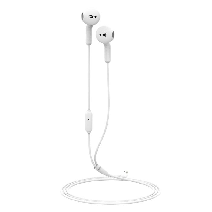 Muvit Auriculares MEU E56 Estéreo 3.5 mm Blanco 2 Muvit Auriculares MEU E56 Estéreo 3.5 mm Blanco 2