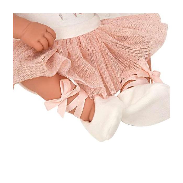 Muñeca elegance zoe bailarina con manta (cuerpo vinilo, sexo niña) 42 cm 18