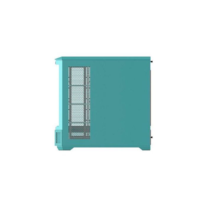 Thermaltake CA-11H-00FLWN-00 Caja Full Tower ATX EATX Micro-ATX Mini-ITX Color Menta Fresa con Ventana Lateral y Soporte Multi Iluminación 4