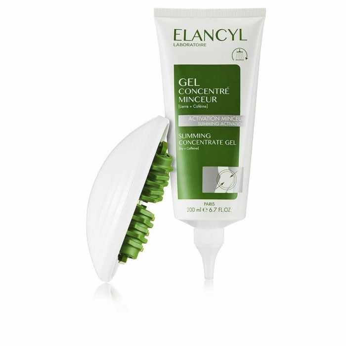Elancyl MY COACH! Gel de Masaje Anticelulítico Recambio para Ducha con Hiedra y Cafeína Piel Firme y Suave 200 ml