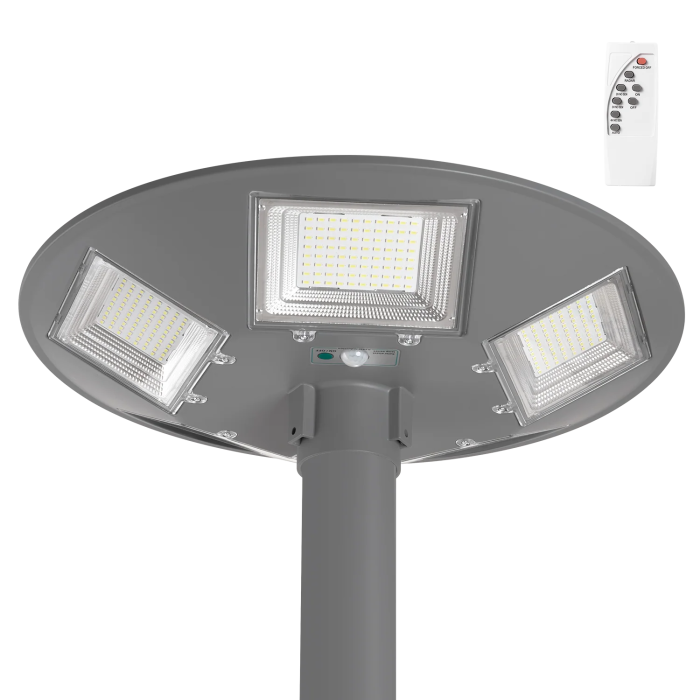 Luminaria Solar LED 150W 15000Lm 4000K IP67 Farola Crepuscular con Sensor de Movimiento 0 Luminaria Solar LED 150W 15000Lm 4000K IP67 Farola Crepuscular con Sensor de Movimiento 0