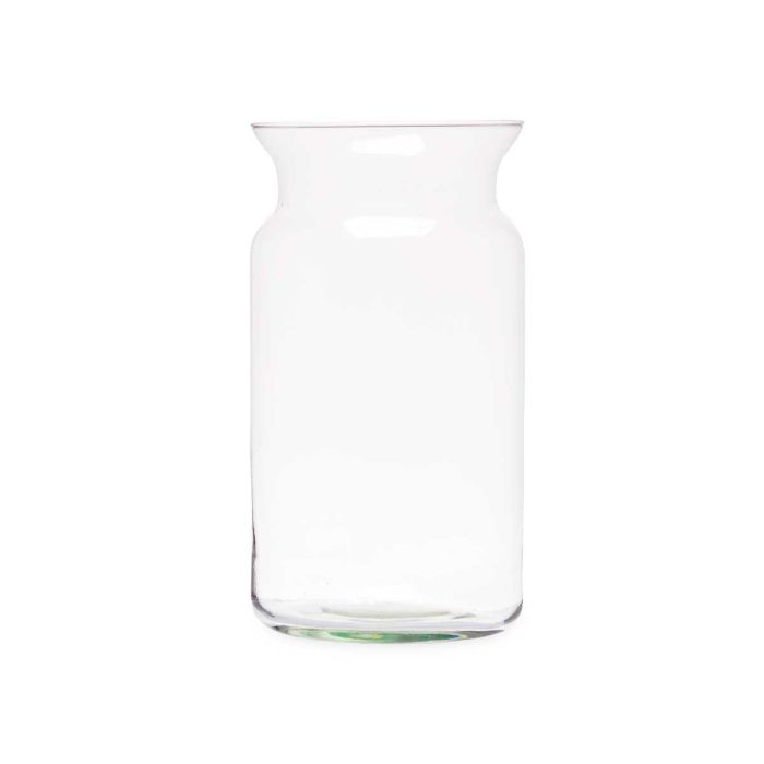 Jarrón cilíndrico boca abierta Giftdecor 17.2x29x17.2 cm vidrio transparente (4 Unidades) 2 Jarrón cilíndrico boca abierta Giftdecor 17.2x29x17.2 cm vidrio transparente (4 Unidades) 2