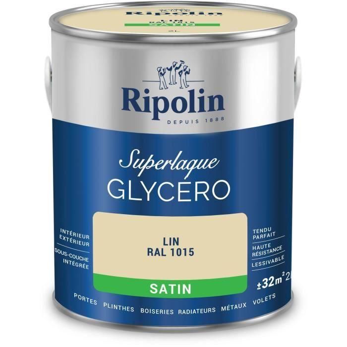 Laca glicerina lino RAL 1015 satinado - RIPOLIN - 2 L Laca glicerina lino RAL 1015 satinado - RIPOLIN - 2 L