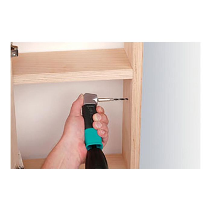 Wolfcraft Atornillador angular de 90° 4688000, 15,3x3,2x3,2cm, metal, profesional/doméstico 1 Wolfcraft Atornillador angular de 90° 4688000, 15,3x3,2x3,2cm, metal, profesional/doméstico 1
