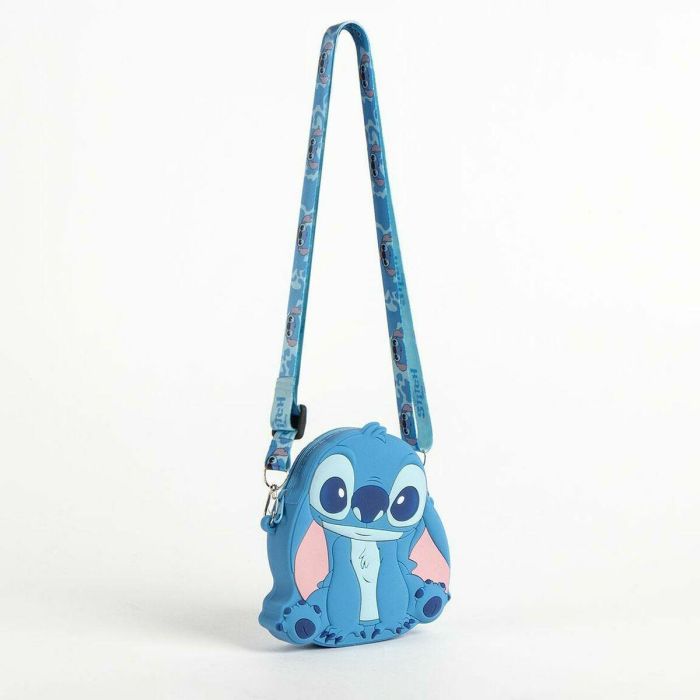 Bolso Bandolera Stitch Azul 1