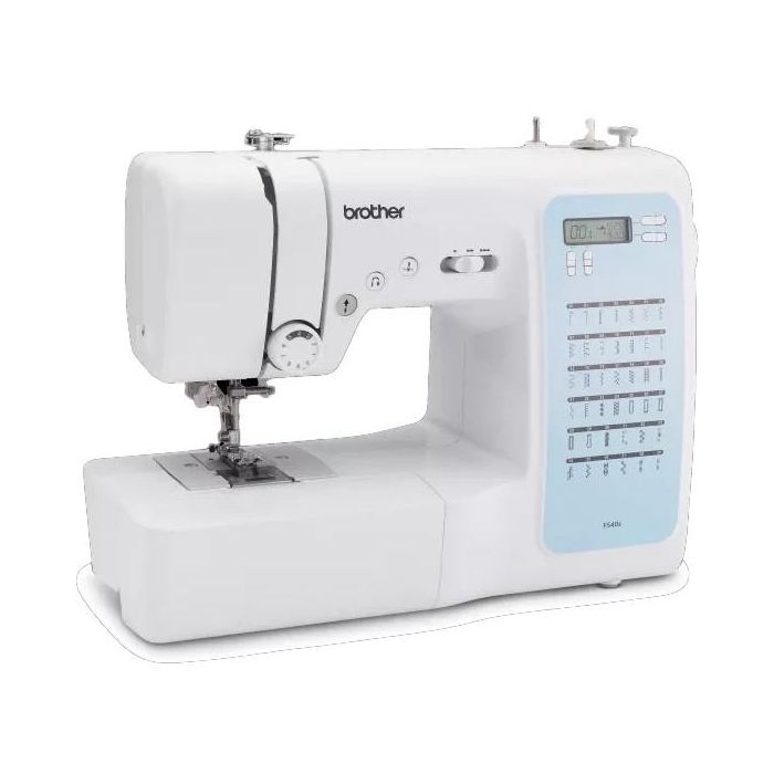 Brother FS40s Máquina de coser electrónica con 40 puntadas, enhebrado de agujas, pantalla LCD y brazo libre 1