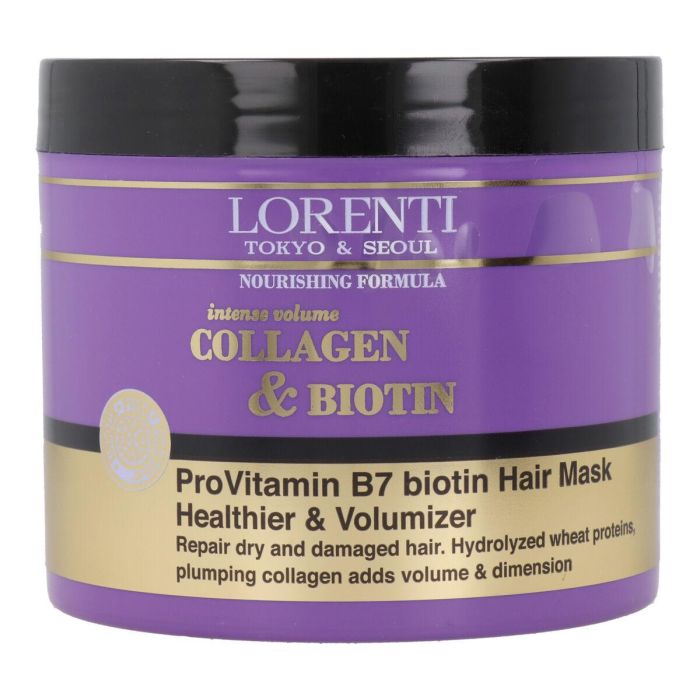 Lorenti Collagen & Biotin Hair Mascarilla 500 ml Lorenti Collagen & Biotin Hair Mascarilla 500 ml